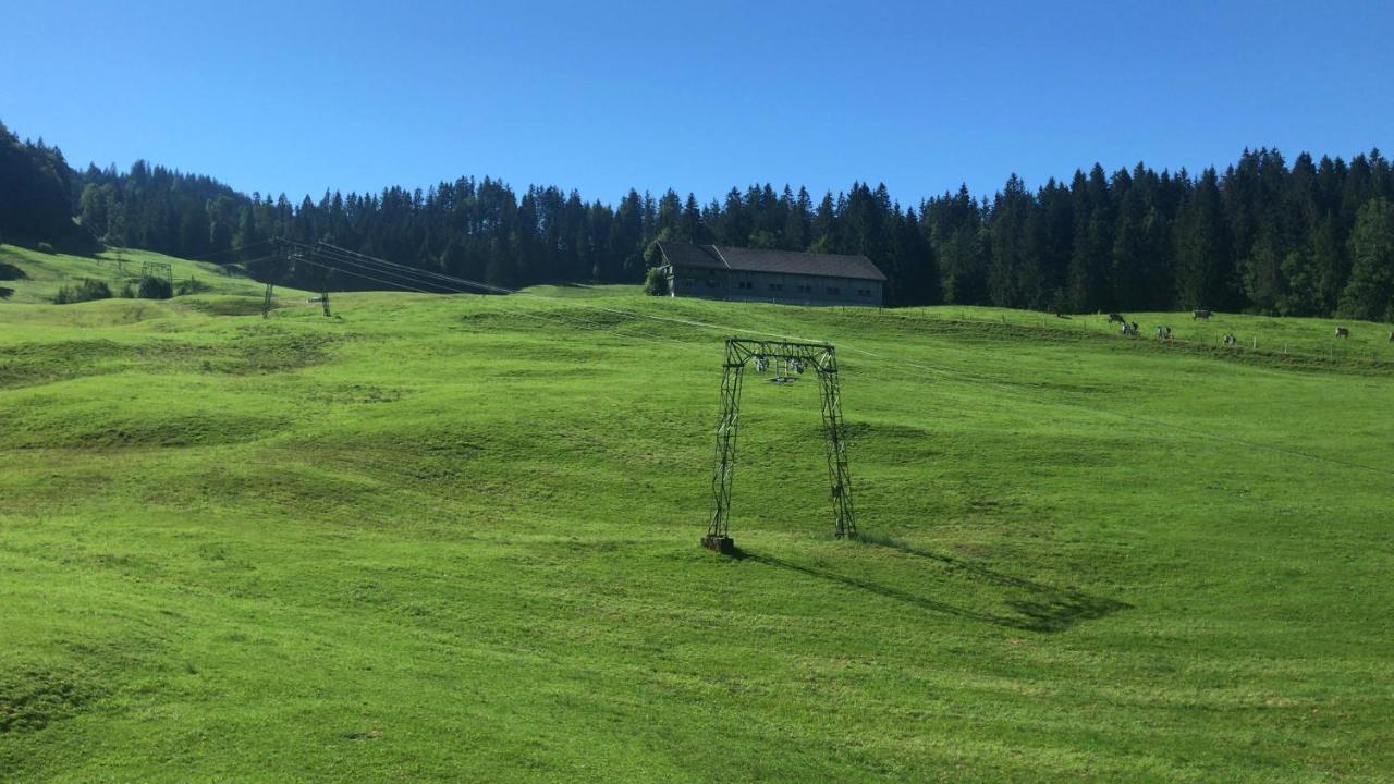 Ferienwohnung Morgentau Am Rande Der Wildnis Sibratsgfall Exterior photo